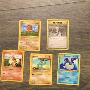 5 Pokémon cards 2016.